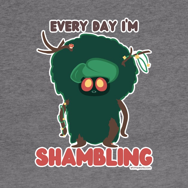 Every Day I'm Shambling // D20 // Shambling Mound by whimsyworks